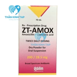 ZT-Amox - Thuốc điều trị nhiễm khuẩn đường hô hấp