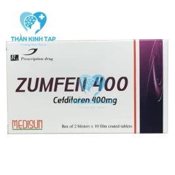 Zumfen 400 - Cefditoren 400mg Medisun